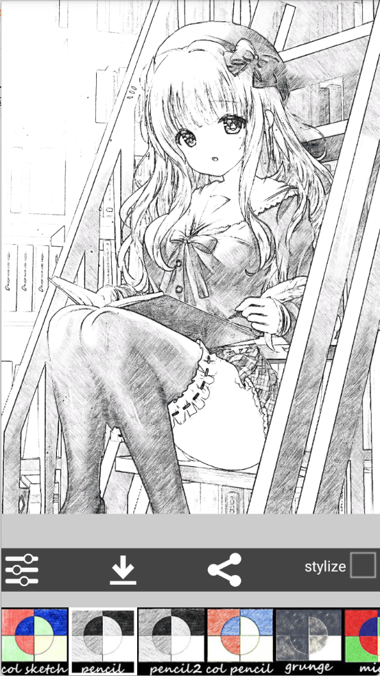 Sketch Camera（素描相机）