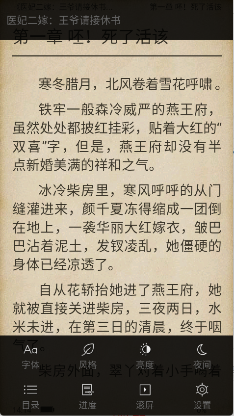 追阅小说