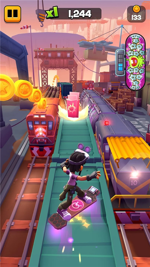 地铁跑酷冲浪(Subway Surfers City)