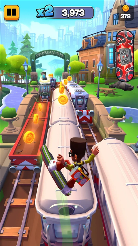 地铁跑酷冲浪(Subway Surfers City)