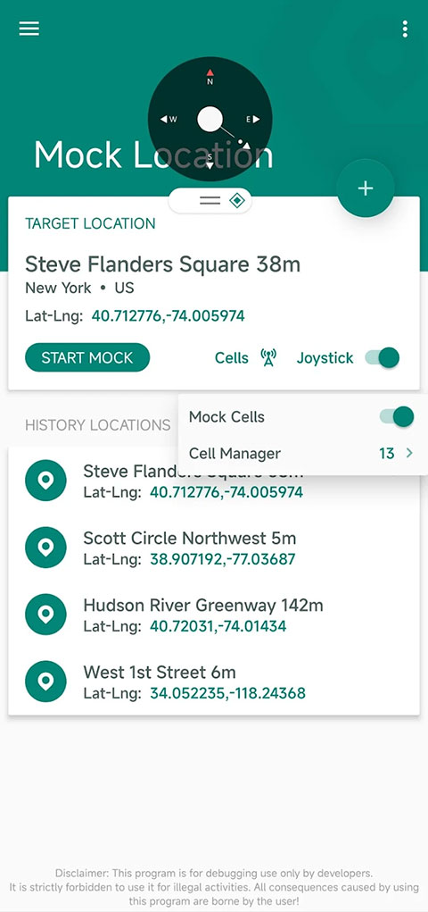 Fake Location定位软件